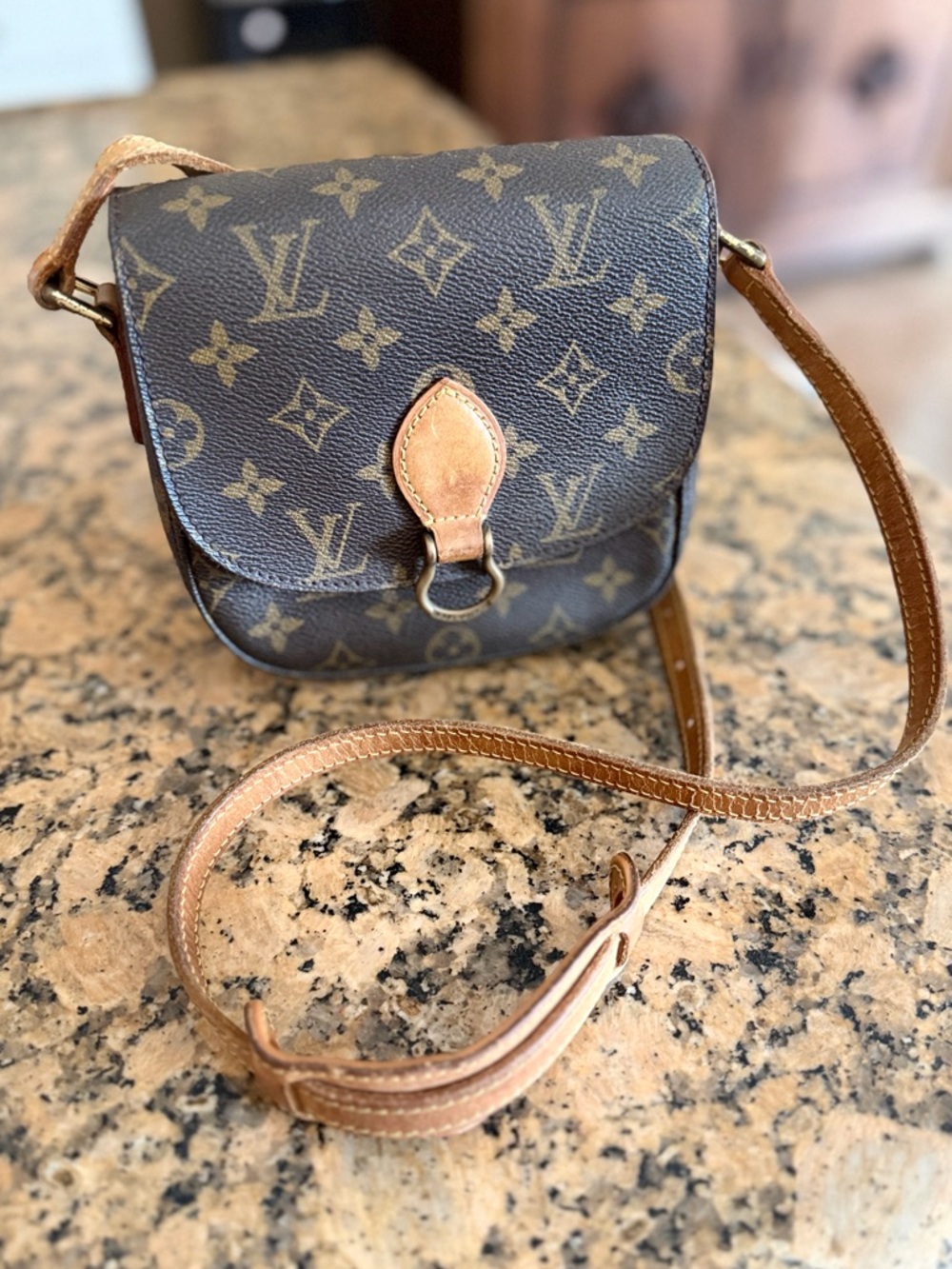 Vintage 1989 Louis Vuitton Saint Cloud PM